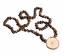 Halskette mit Zedernholzanhänger